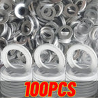 For Honda Accord Civic CRV CRZ HRV Acura 14MM Oil Drain Plug Crush Washer Gasket 9410914000 94109-14000 94109 14000 Fit2006-2018