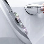 Bling Rhinestone Car Door Handle Scratch Protectors Suitable For All Cars Vehicles SUVs Side Mirrors Car Door Edge Guards Amagi