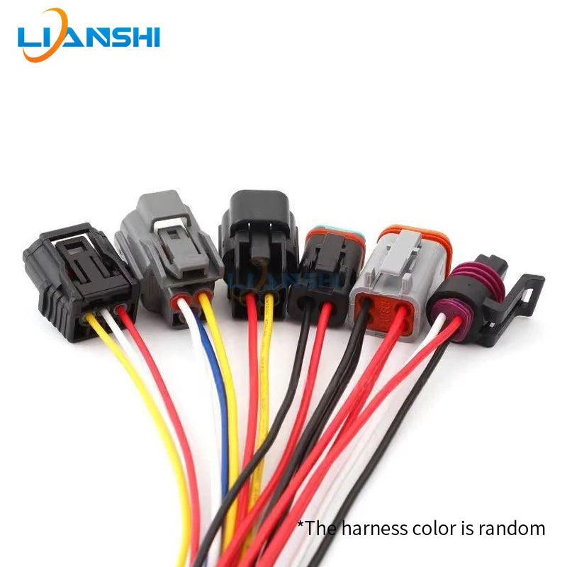 Wiring harness plug connectors suitable for the solenoid valve pressure sensors of Sany Excavator SY135 205 215 305