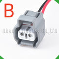 2 Pin Automotive Fog Socket Lamp Plug Turn Signal Light Connector 6189-0175 90980-11019...