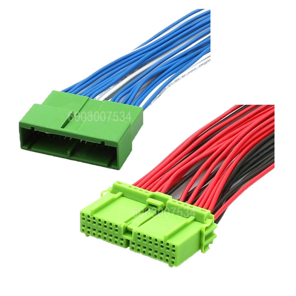30 Pin Connector Unsealed Series Male Female  Connector Cable Plug MotorcycleElectrical Harnesses Wiring Harness IL-AG5-30S-D3C1