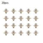 20Pcs Side Door Moulding Trim Panel Clips For Vauxhall For Vivaro For Renault For Trafic Protection Door Trim Panel Fasteners