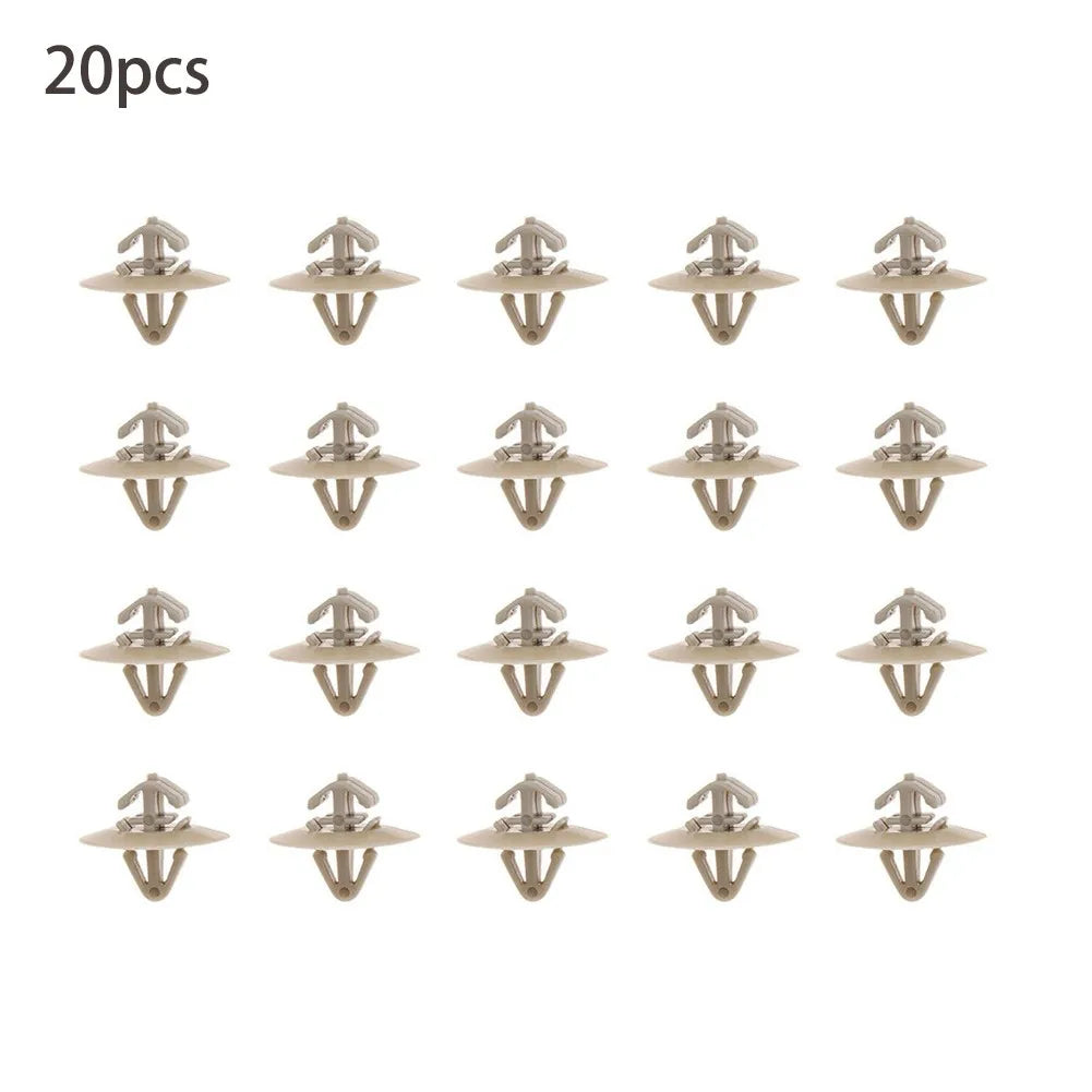 20Pcs Side Door Moulding Trim Panel Clips For Vauxhall For Vivaro For Renault For Trafic Protection Door Trim Panel Fasteners