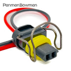 1 Set 2 Pin Car Excavator Injector Engine Head Valve Chamber Fuel Electrical Connector Wire Harness Plug for CAT