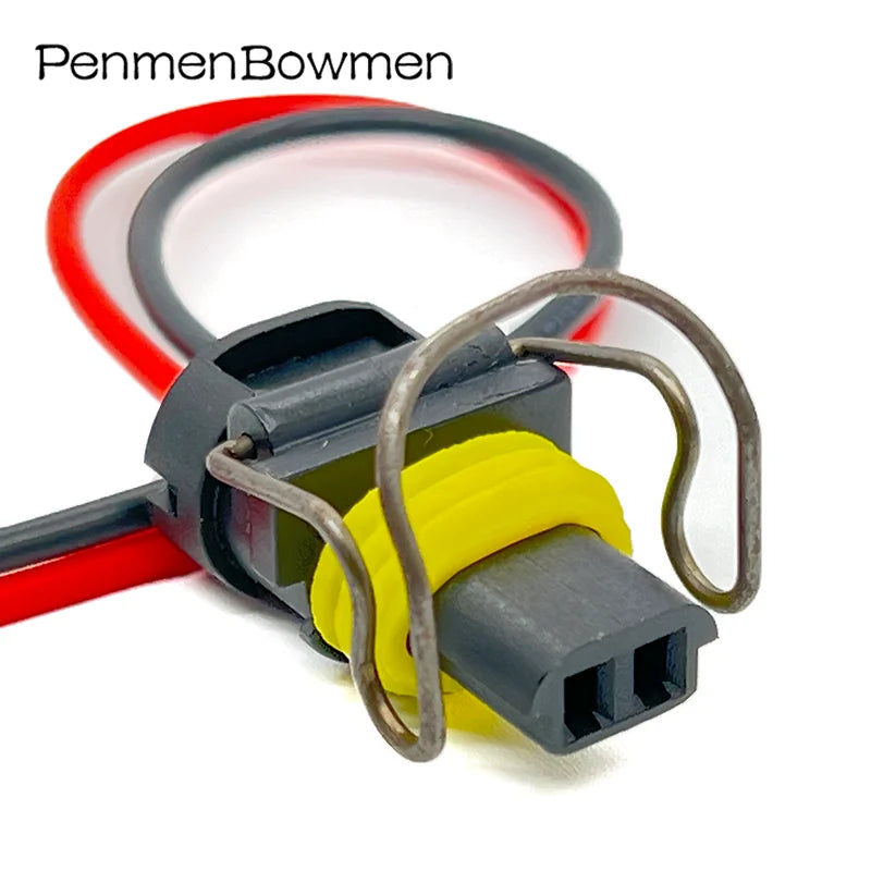 1 Set 2 Pin Car Excavator Injector Engine Head Valve Chamber Fuel Electrical Connector Wire Harness Plug for CAT