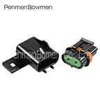 1 Set 2 Pin Auto High Current Fuse Holder Fan Electrical Cable Connectors Wire Harness Plug 12033769 for Metri pack 630Series