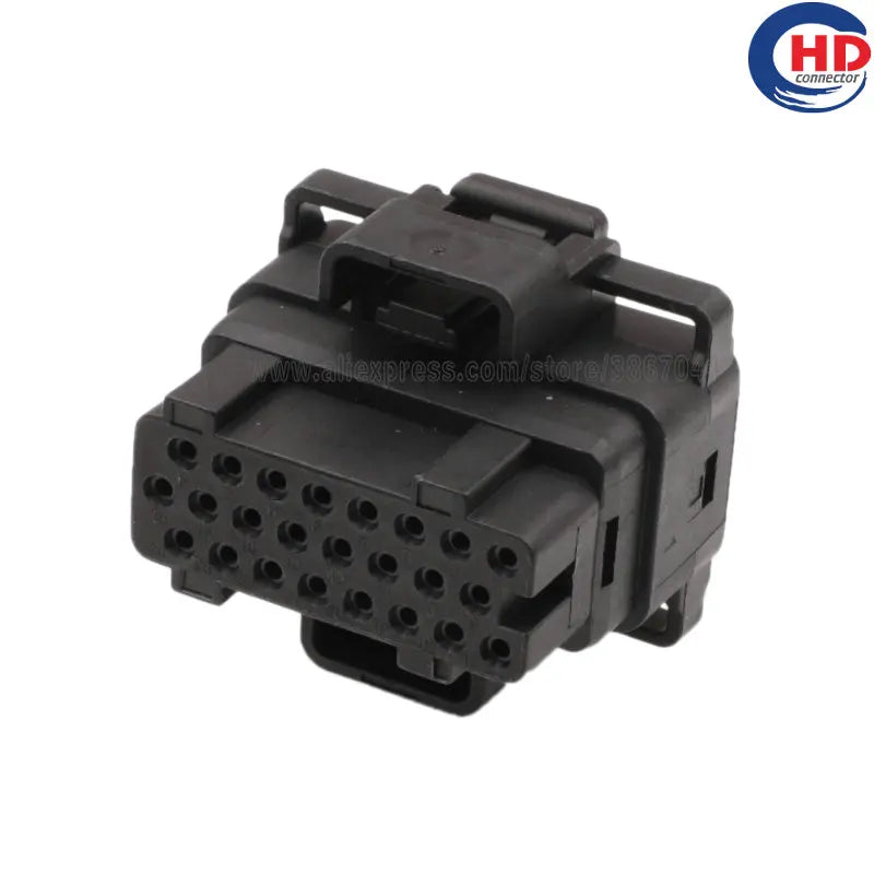 24pin auto waterproof electric plastic wire harness connector Engine wave box gearbox computer board plug 4-1437287-5/6