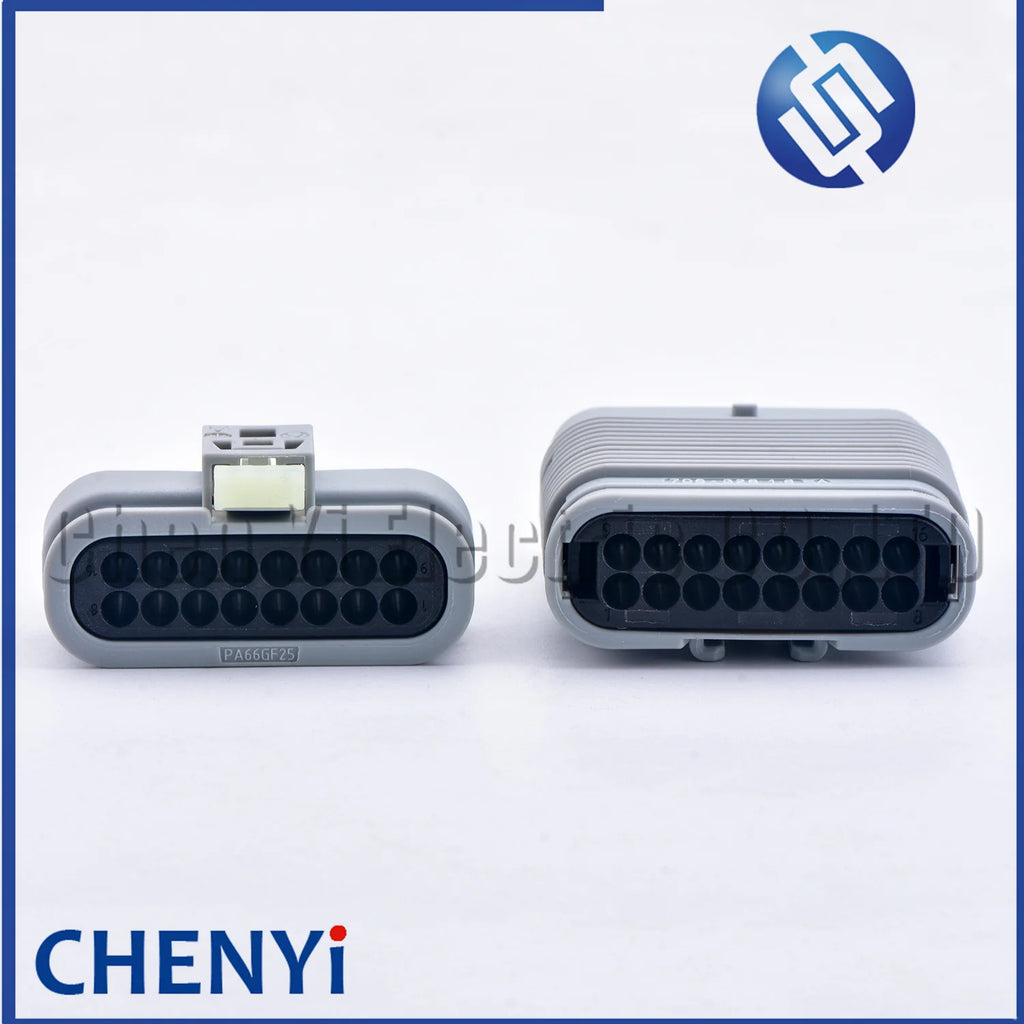 16 Pin Auto waterproof connector Car Front and rear bumper radar sensor Wire harness Plug 805-587-542 807-445 807-446 706-326