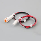 10Set JST Type Small Current Waterproof Connector JST02R/02T LED Male and Female Butt Terminal With 15 Wire Plug 02T-JWPF-VSLE-S