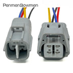 1 Set 4 Pin Car Oxygen Sensor Electrical Cable Connectors Female Male Wire Harness Plug 6188-0066 6189-0126 For Suzuki Toyota