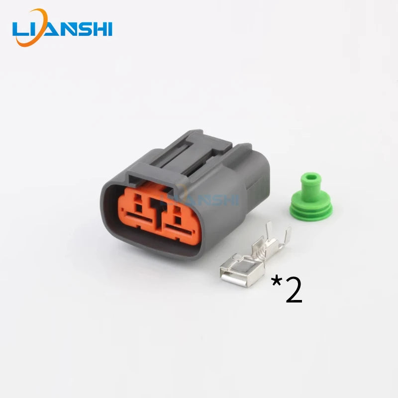 6195-0060/6195-0057 is suitable for automotive high-current 2p waterproof wiring harness connector DJ7021B-7.8-11
