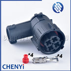 4 Pin Auto waterproof circular connector Solenoid valve plug Differential lock pressure switch plug for F3000 X3000 M3000 Truck