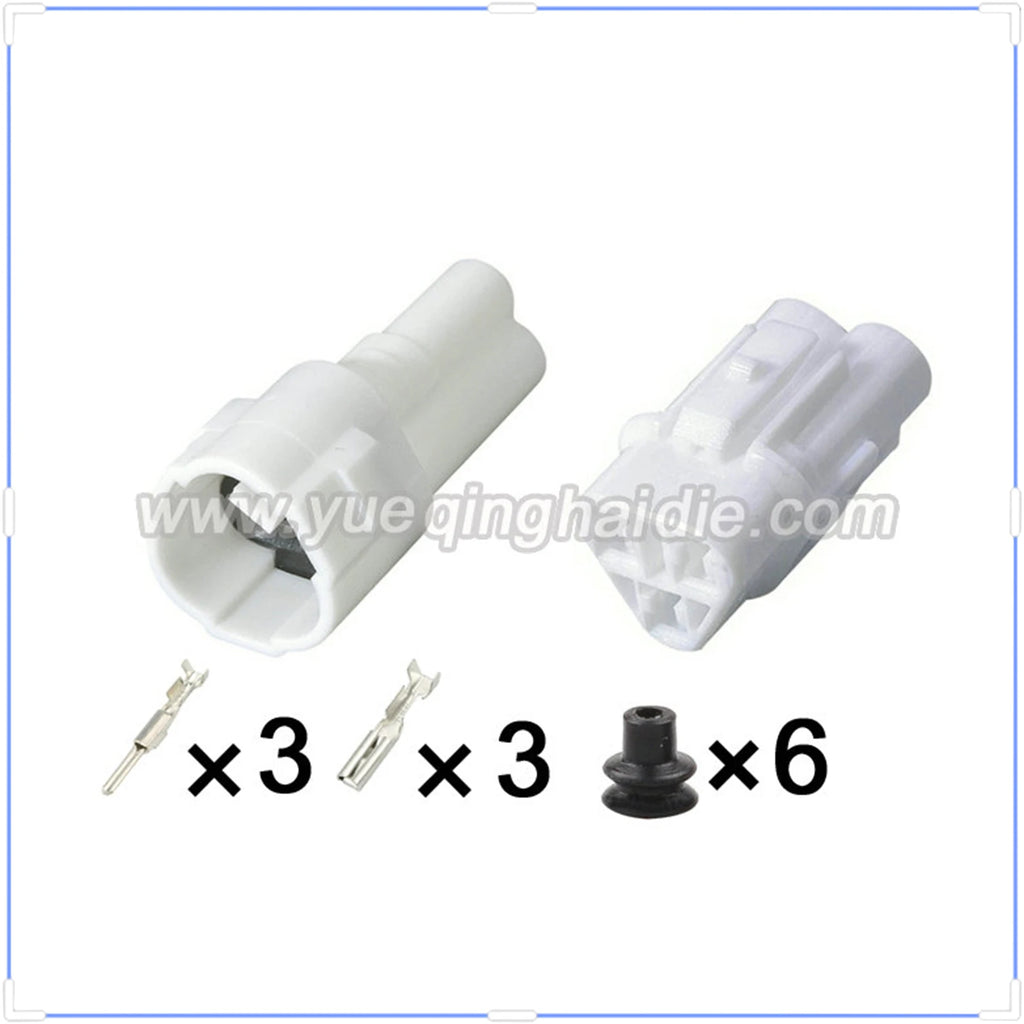 3Pin Connector Waterproof Sumitomo 2mm Male Female Connectors Automotive Wire Connector Cable Plug 6187-3231 6180-3241 6180-4771