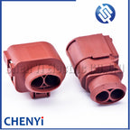 2 Pin 6.3mm series Automotive Waterproof Fan Connector Brake pump plug Socket 3B0973852A 3B0973752A 3B0 973 852A