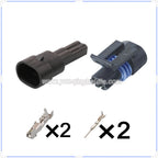 Delphi 2 Pin Connectors Waterproof 1.5mm GM Male Female Connector Auto Wiring Harness Cable Socket for GM 12162195 12162193
