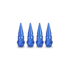 4pcs Premium Aluminum Spike Wheel Stem Caps 45/60mm for Cars Trucks Bikes Motocycles Valve Dust Protection with Edgy Style amagi