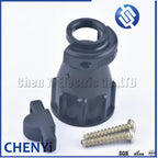 4 Pin auto sensor plug Aviation Wiring Black Circular Connector Plug 182921-1 182658-1 206429-1 with Pin For SMT SMEMA