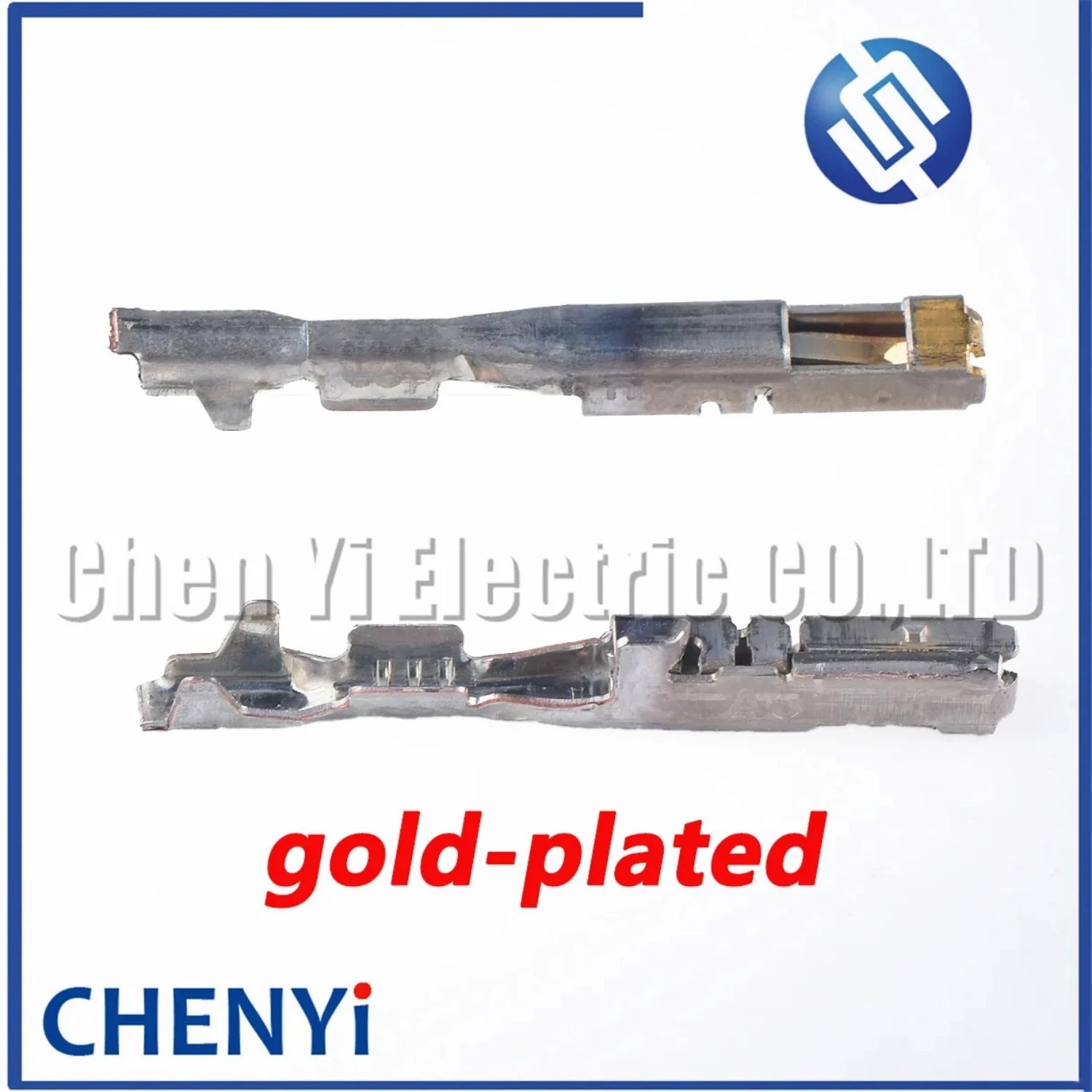 10/50 Pcs automobile connectors wire terminal crimp electrical pin Brass tinned gold-plated terminals 1674311-1 82998-12870