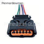 1 Set 6 Pin HP286-06021 Car Reversing Radar Plug Bus Harness Plug Suitable for Hyundai Kia Sorento HP296-06100