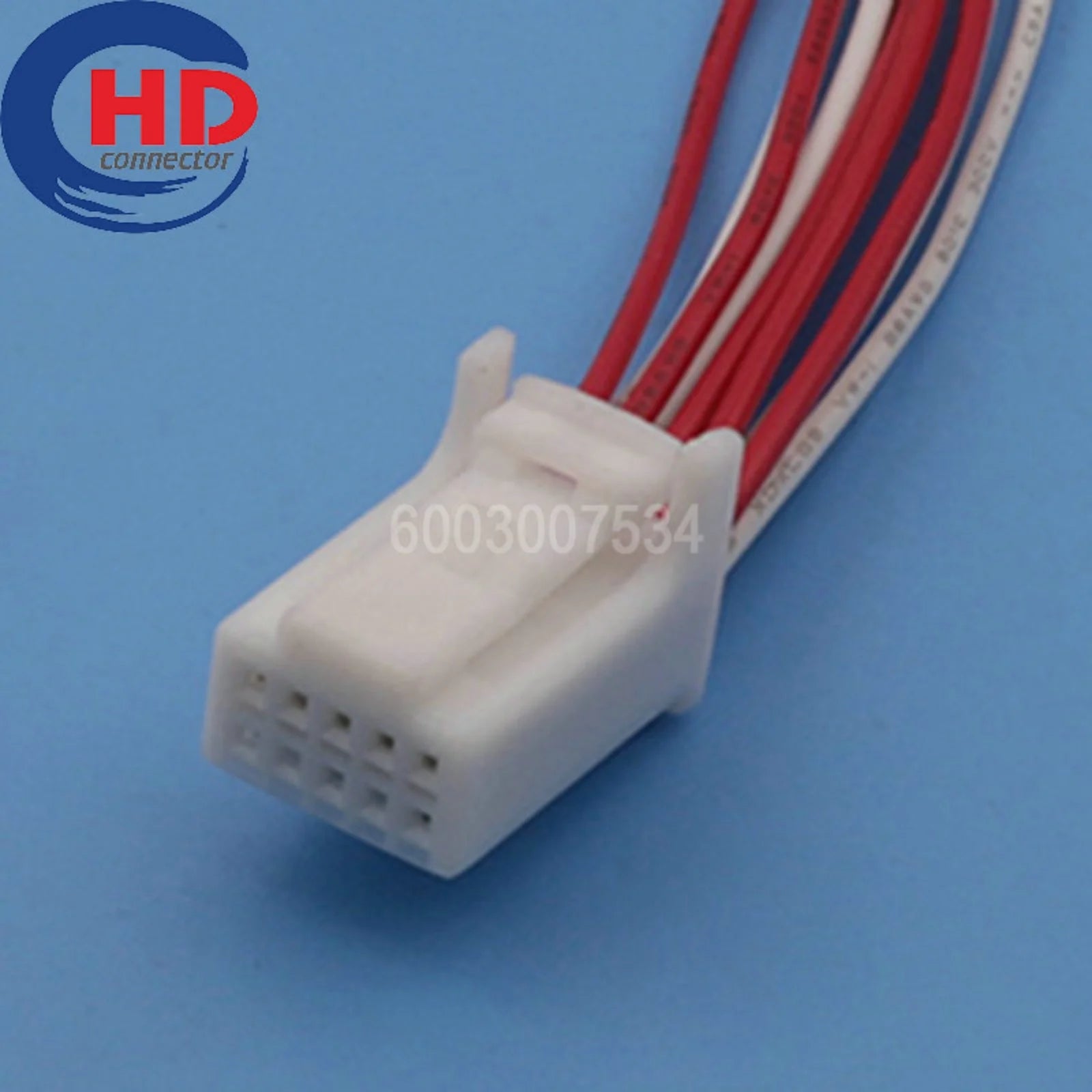 10 Pin Unsealed 0.7mm Series Female Connector Cable Plug Motorcycle Electrical Harnesses Wiring Harness