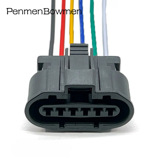 1 Set 6 Pin Car Ignition Distributor Electrical Cable Connectors Wire Harness Plug MG640547-5 7223-7865-30 For Outlander EVO