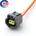 2 PIN 184016-1 Automotive Water Temperature Sensor Socket AC Assembly Car Plug Harness Waterproof Connector