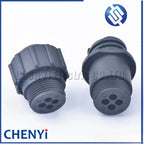 4 Pin auto sensor plug Aviation Wiring Black Circular Connector Plug 182658-1 206153-1 206060-1 1-206062-4 For SMT SMEMA
