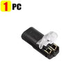 2-Pin Waterproof Snap Connector – ABS Locking Buckle Double-Wire Plug 300V 10A 18-22AWG 1–100pcs