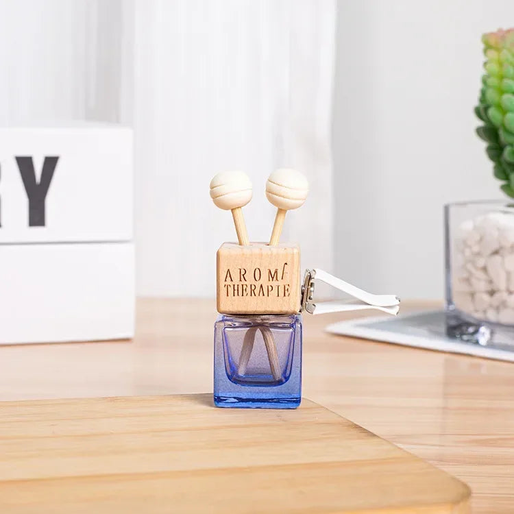 Car Air Outlet Freshener Diffuser Bottle Clip Perfume Empty Bottle Pendant Essential Fragrance Hanging Ornament Interior Amagi