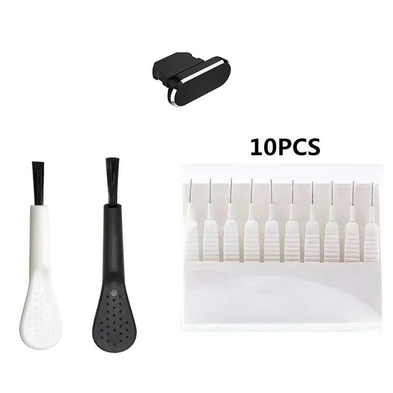 Mobile Phone Dust Plug Cleaner for Lightning Port For Airpods iPhone 13 Cleaner Kit Computer Keyboard Cleaner Tool Cleaner Brush