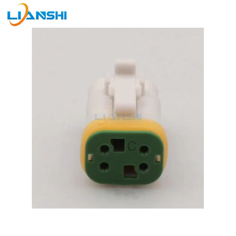 The 4-hole rubber shell is suitable for the excavator wiring harness connector with terminal DJ7049-1.6-21