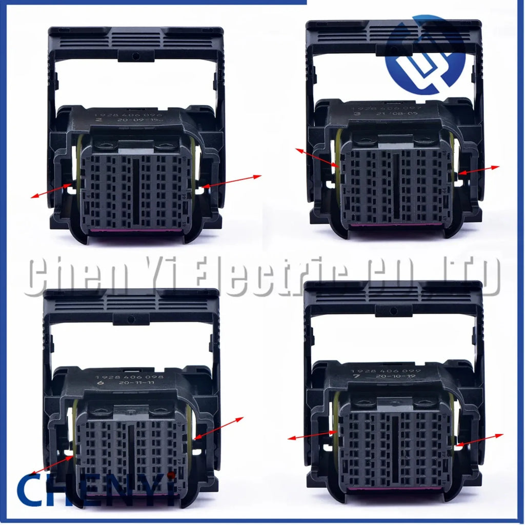 48 Pin/way Auto waterproof connector ECU Plug 1928406096 1928406097 1928406098 1928406099 NO.2 NO.3 NO.6 NO.7 For MD1