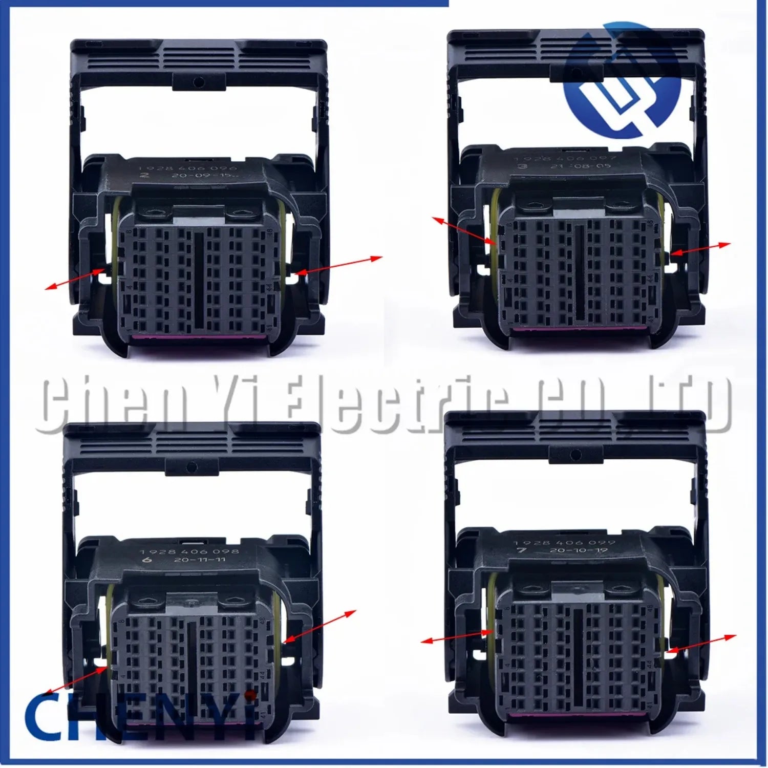 48 Pin/way Auto waterproof connector ECU Plug 1928406096 1928406097 1928406098 1928406099 NO.2 NO.3 NO.6 NO.7 For MD1