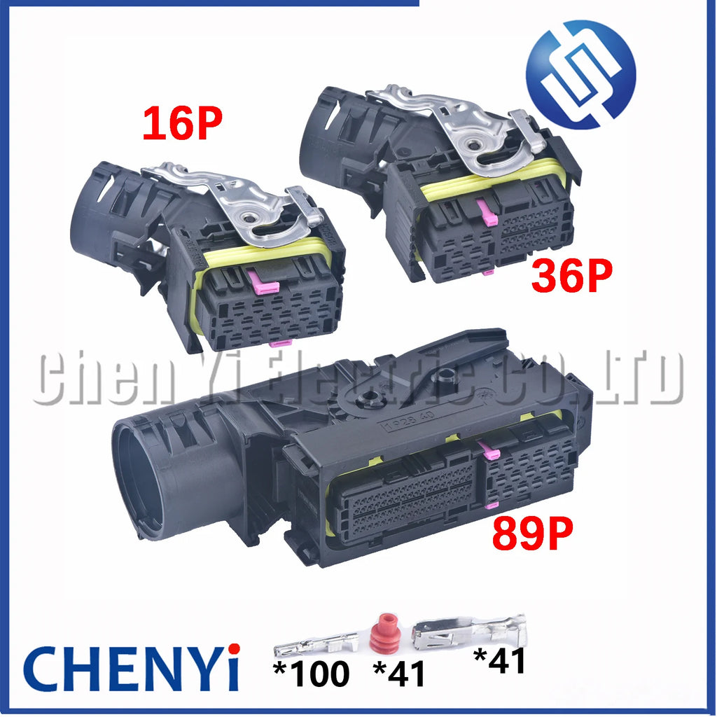 16/36/89 Pin EDC7 Common Rail ECU Connector Auto PC Board Socket Weichai Engine Transmission Plug 1928404195 4199 4201 504122542