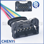 2 3 4 5 6 7 Pin Car Fuel Injector nozzle EV1 Lgnition Coil Oxygen sensor Junior Power Connector 15cm Wire Harness Plug