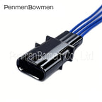 1 Set 4 Pin Car Rearview Mirror Heating Door Handle Electronic Connector Female Wiring Harness Plug Modified For BMW GT528i GT53