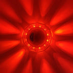 3 Pack LED Road Flares Emergency Warning Lights USB Rechargeable Magnetic Flashing Base Safety Disc for Roadside Assistance Amag