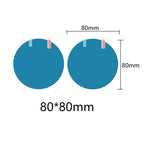 2pcs Rainproof Film Sticker Car Rearview Mirror protective Rain Proof Anti Fog Waterproof Sticker Car Window Transparent Sticker