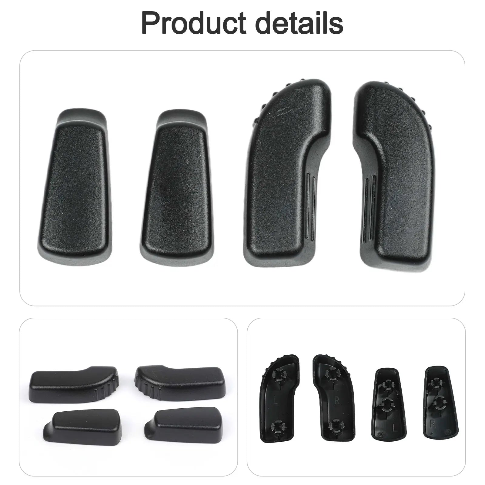 4X Electric Front Seat  Adjustment Switch Handle  For NISSAN Power Seat  Adjustment Button  Switch Angle Adjustment  Switch
