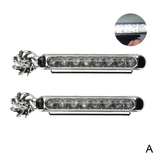 Wiring-free Car Wind Light Led Daytime Running Light Daytime Running Light Modified Wind Energy Light Decorative Light Wind Amag