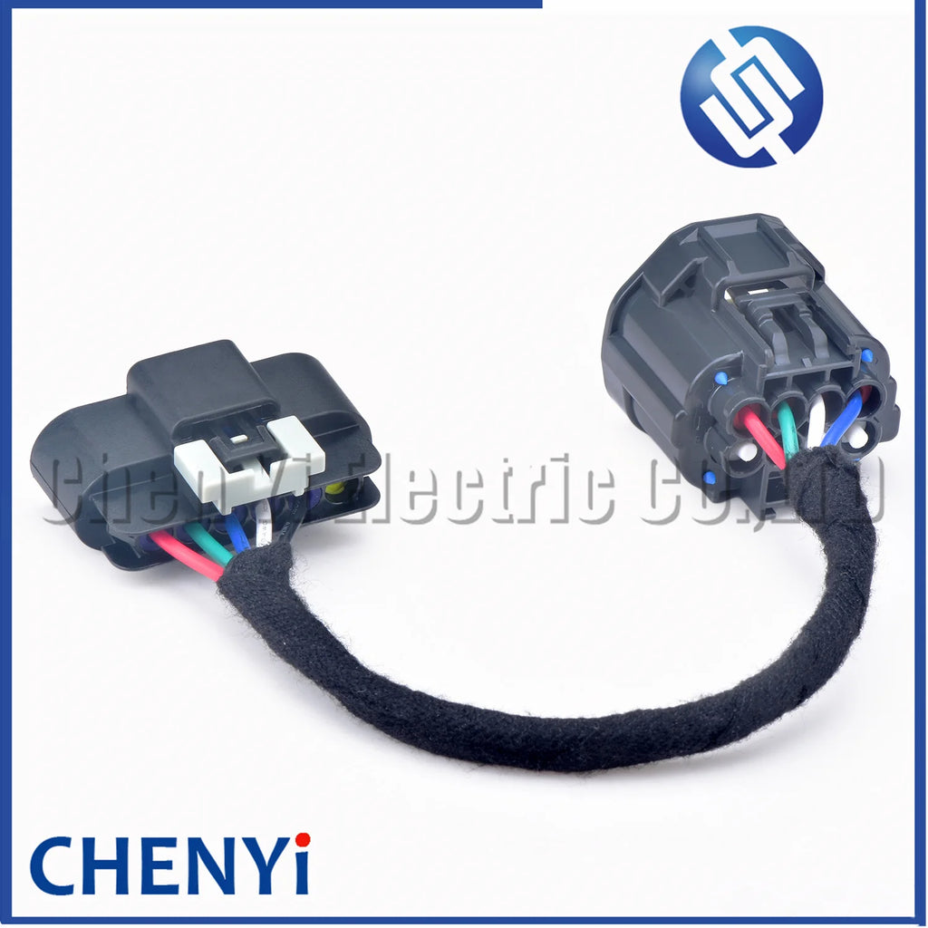 1 Pcs 8P to 6P Adapter From HID Wiring To HALOGEN Headlight Connector harness plug For 2007-2012 GMC Acadia