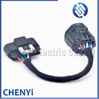 1 Pcs 8P to 6P Adapter From HID Wiring To HALOGEN Headlight Connector harness plug For 2007-2012 GMC Acadia