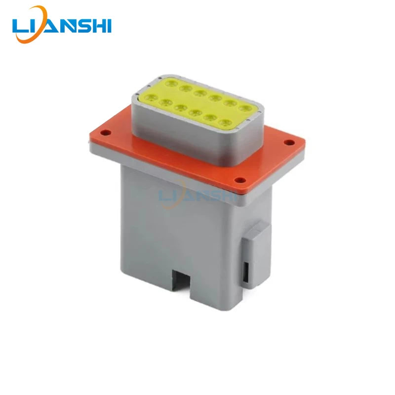 AT04-12PA-PM02 Automotive Plug - 12-Port Wiring Harness Connector for Engineering Use with Waterproof Connector AT06-12SA