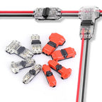 T-Tap Wire Connectors – I & T Type 2-Pin Splice Connector 12V 24V DC 300V AC 18-22AWG