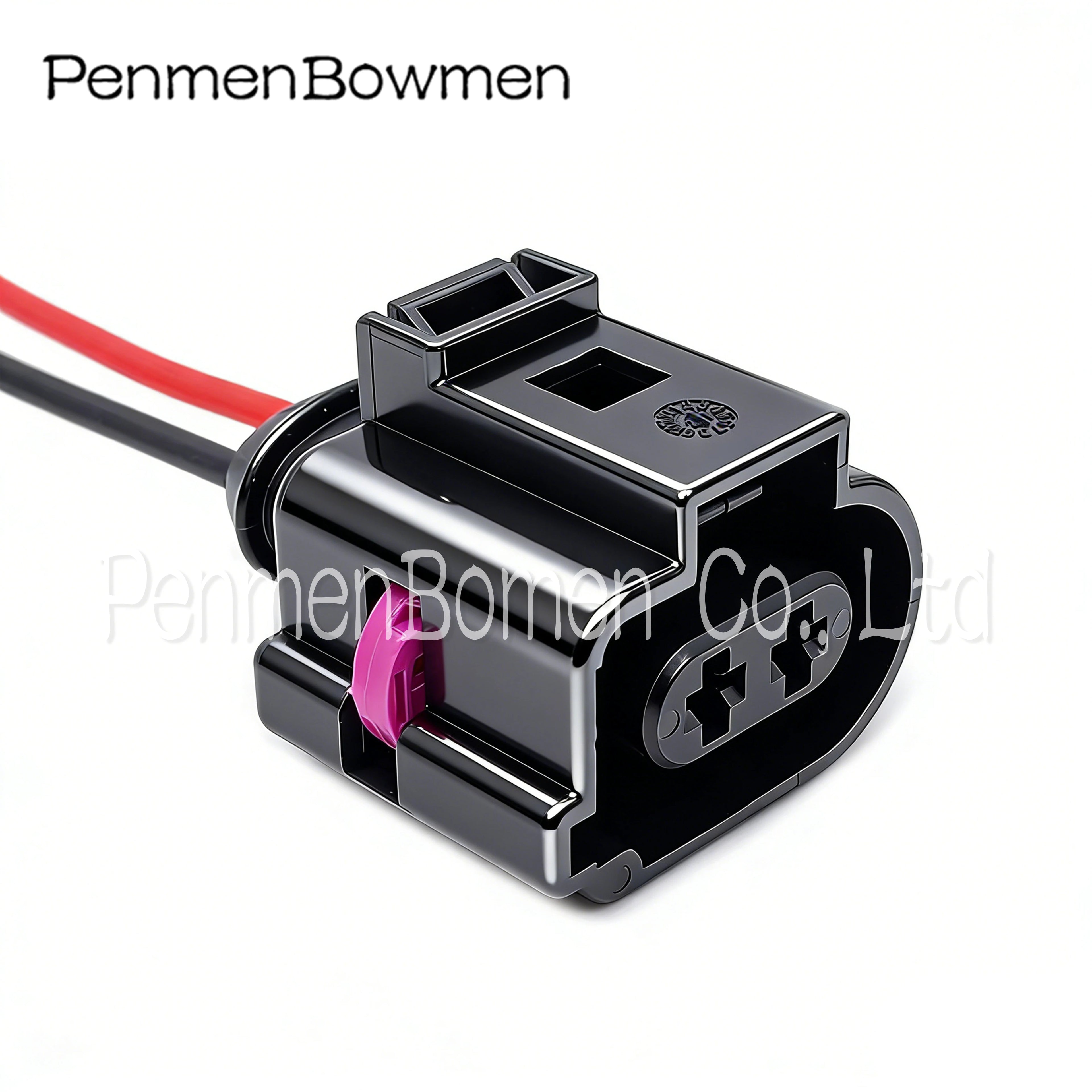 1 Set 2 Pin 3.5mm Car Rear Brake Caliper Motor Electrical Cable Connector Waterproof Female Wire Harness Plug 1J0973722A 1717692
