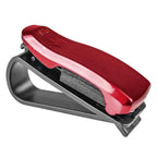 2PC Universal Car Sun Visor Glasses Box Sunglasses Clip Card Ticket Holder Fastener Pen Case Eyeglasses Clips Accessories Amagi