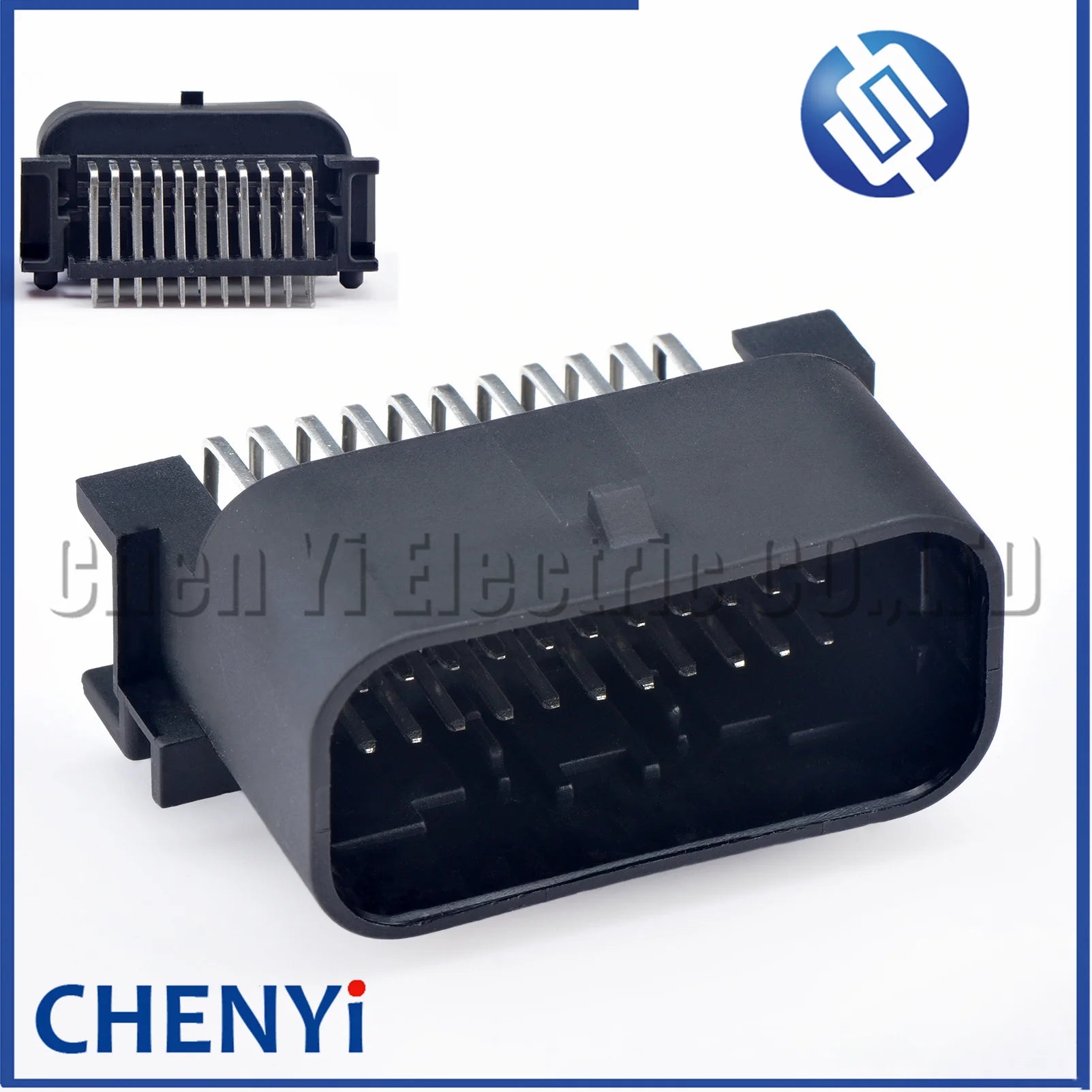 33 Pin car Motorcycle motorbike waterproof connector PCB Socket control system ecu plug 1554458-2 1554461-1 1554461-2 For Yamaha