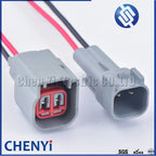 2 Pin Car Connector License plate lamp Fog Lights Bulb Holder Socket plug 6R3Z-13411-BA For Ford Focus Mustang Mondeo Carnival