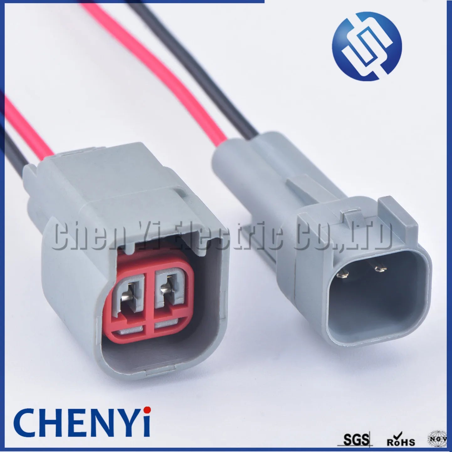 2 Pin Car Connector License plate lamp Fog Lights Bulb Holder Socket plug 6R3Z-13411-BA For Ford Focus Mustang Mondeo Carnival