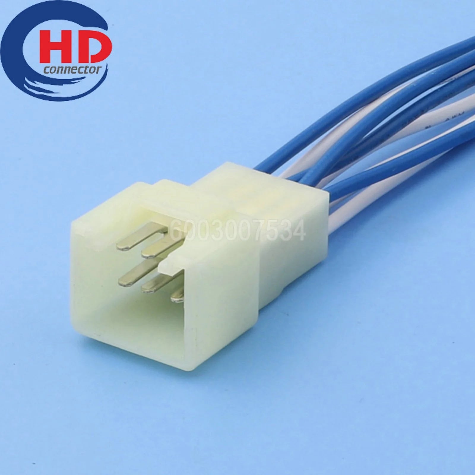 8 Pin Connector Unsealed 2.3mm Male Female Connector Cable Motorcycle Electrical Harnesses Wiring Harness 6090-1051 6090-1021